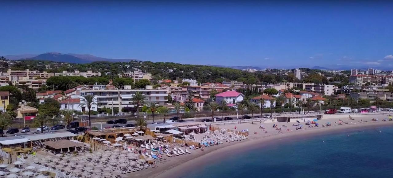 Apt Golfe Juan - 5Min Des Plages - Parking Privee - Piscine Rooftop Vallauris Exteriör bild