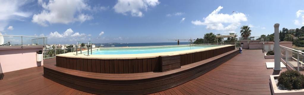 Apt Golfe Juan - 5Min Des Plages - Parking Privee - Piscine Rooftop Vallauris Exteriör bild